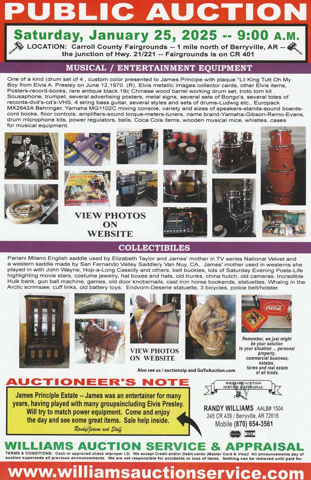 November 9 2024 Public Auction