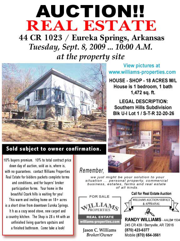 Real Estate Auction