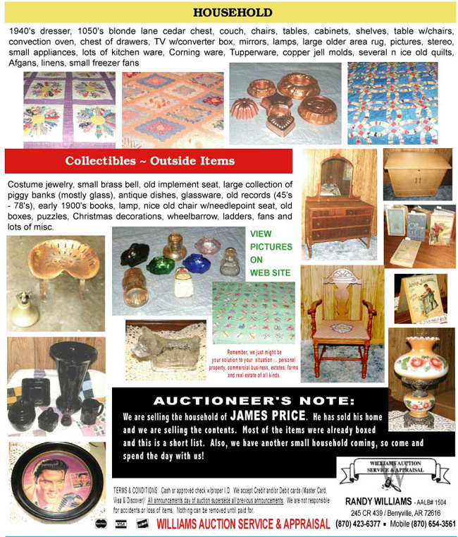 OCT 31 AUCTION